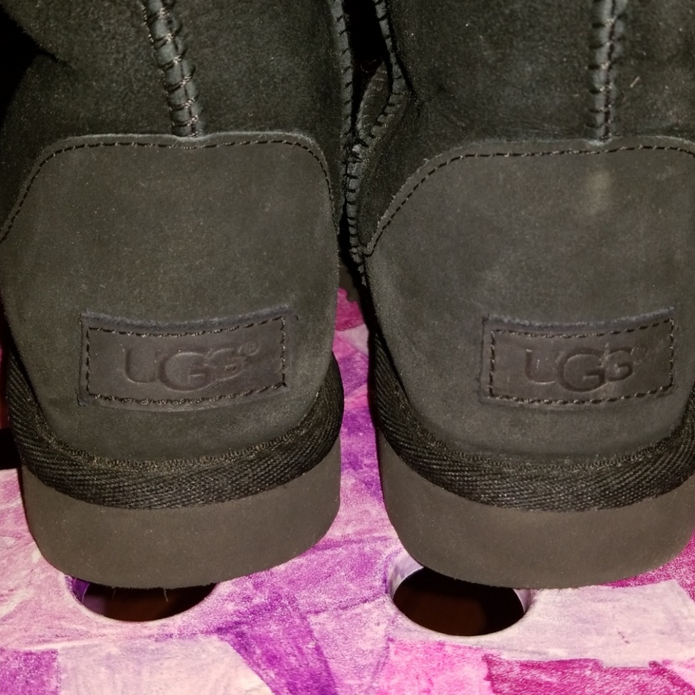 Basic Black Uggs - image 2